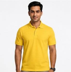 Honeycomb 160 GSM Polo Neck T-Shirt