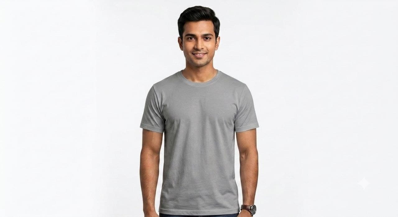 Saleena 160 GSM Round Neck T-Shirt