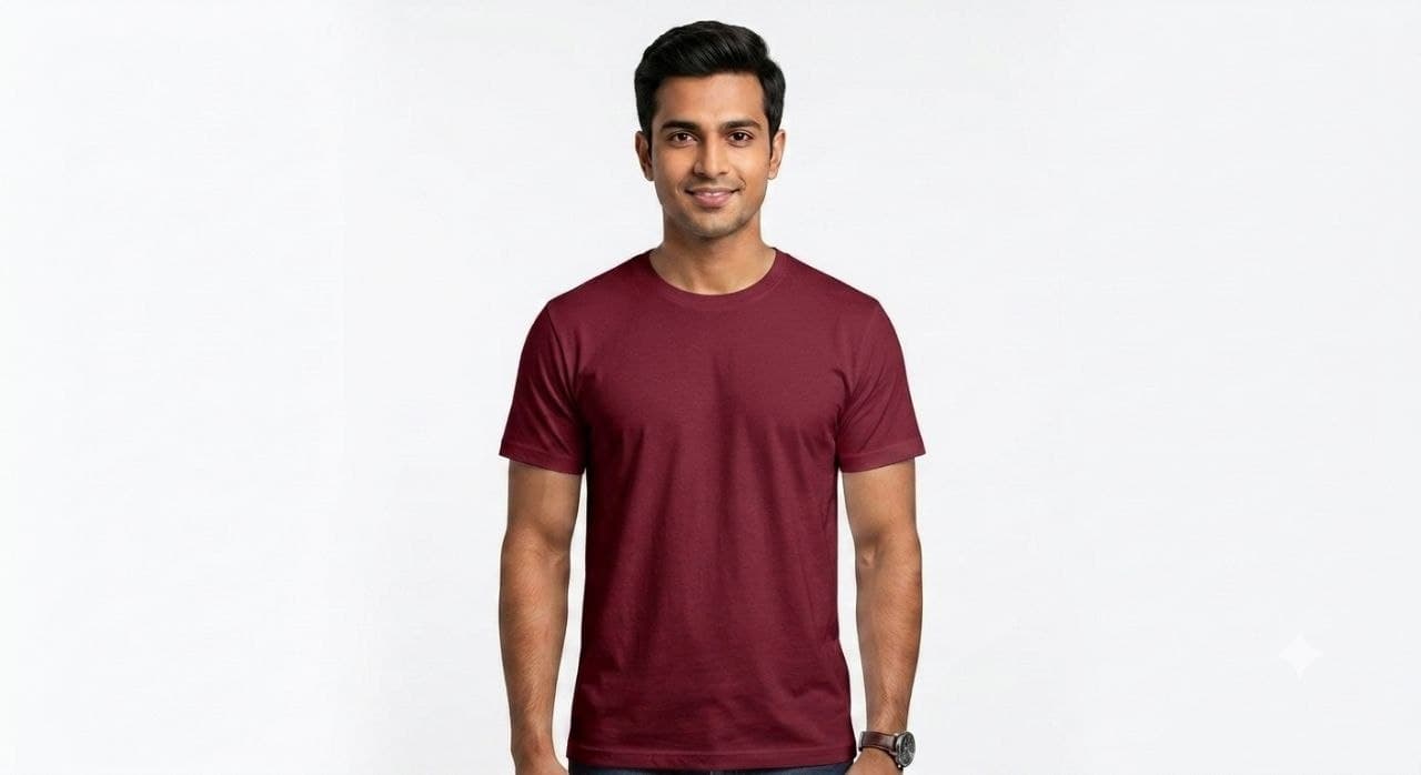 Polyester 110 GSM Round Neck T-Shirt